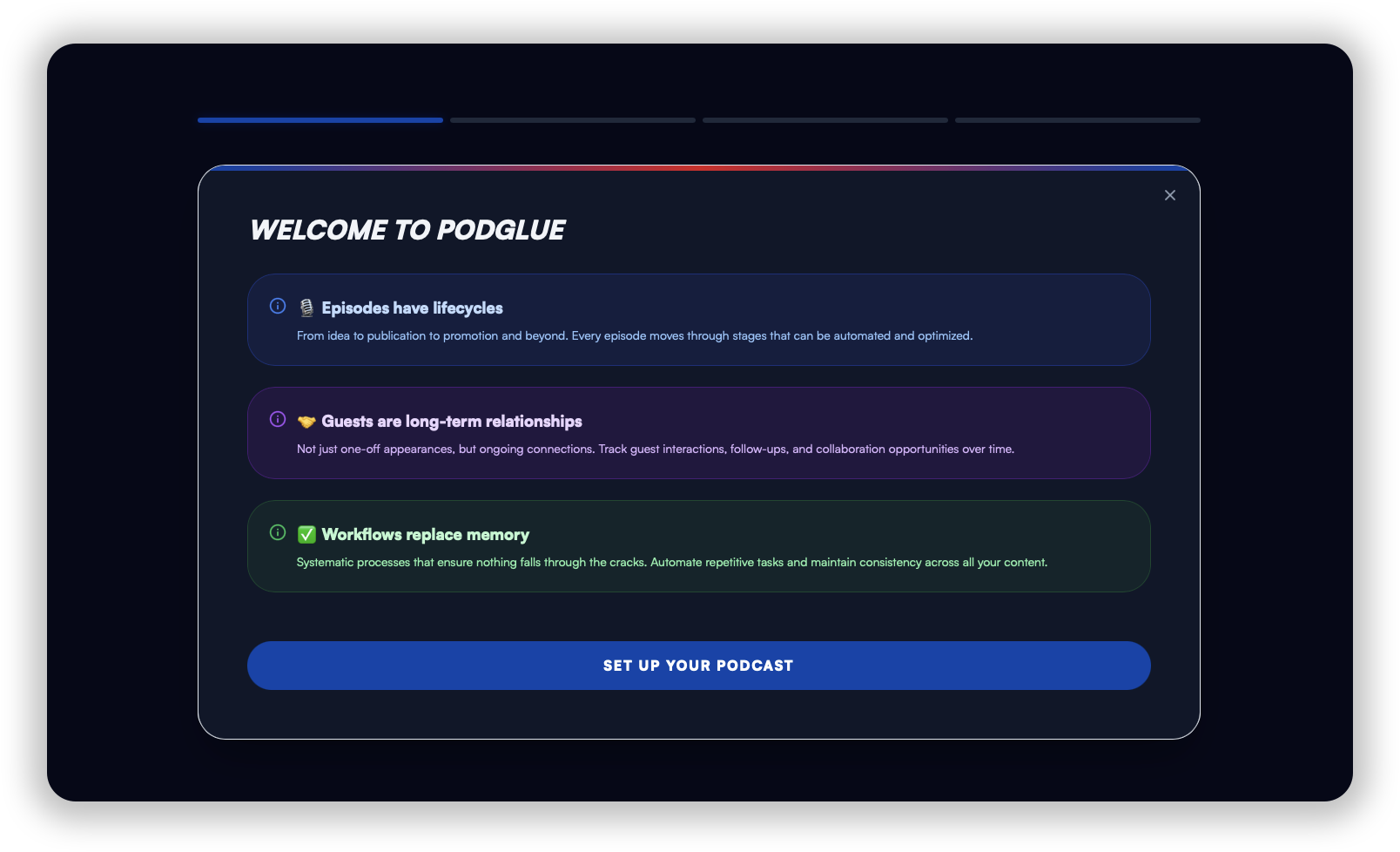 Onboarding Step 1 (Dark)